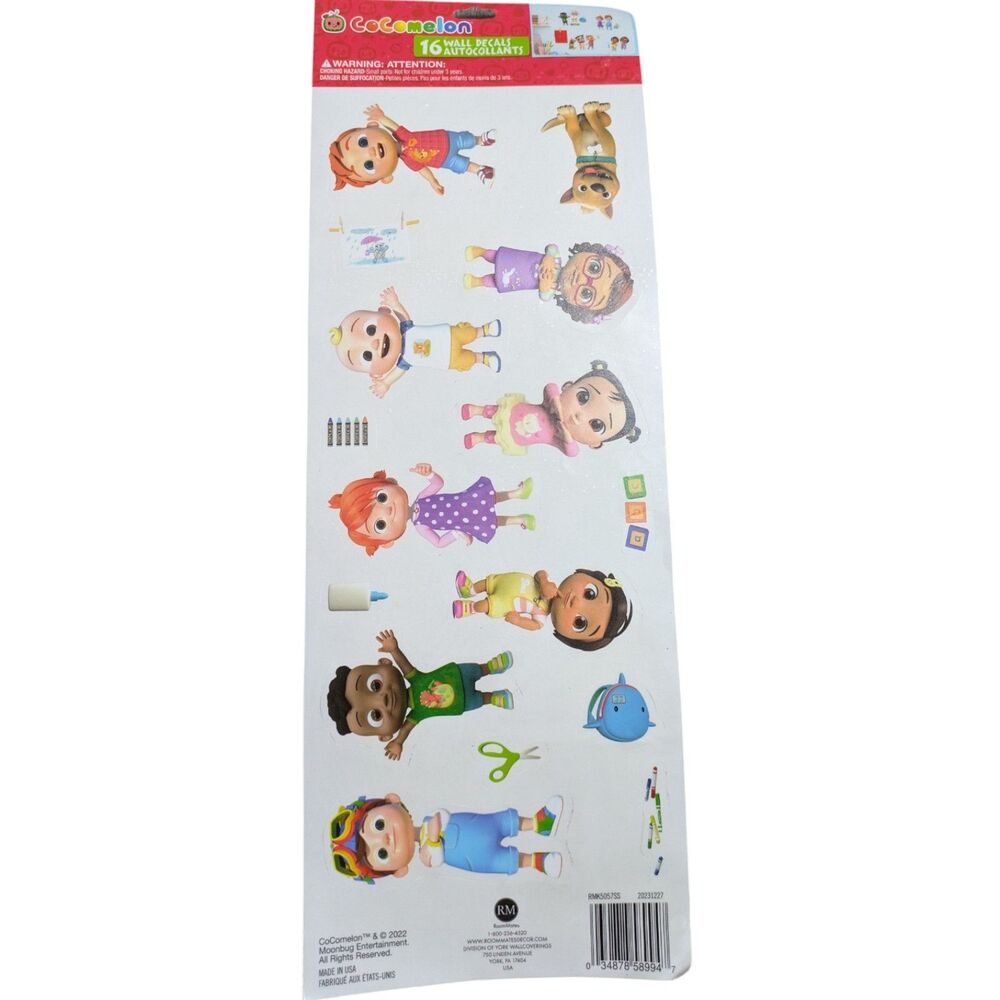 CoComelon Wall Decals – Kids Room Stickers